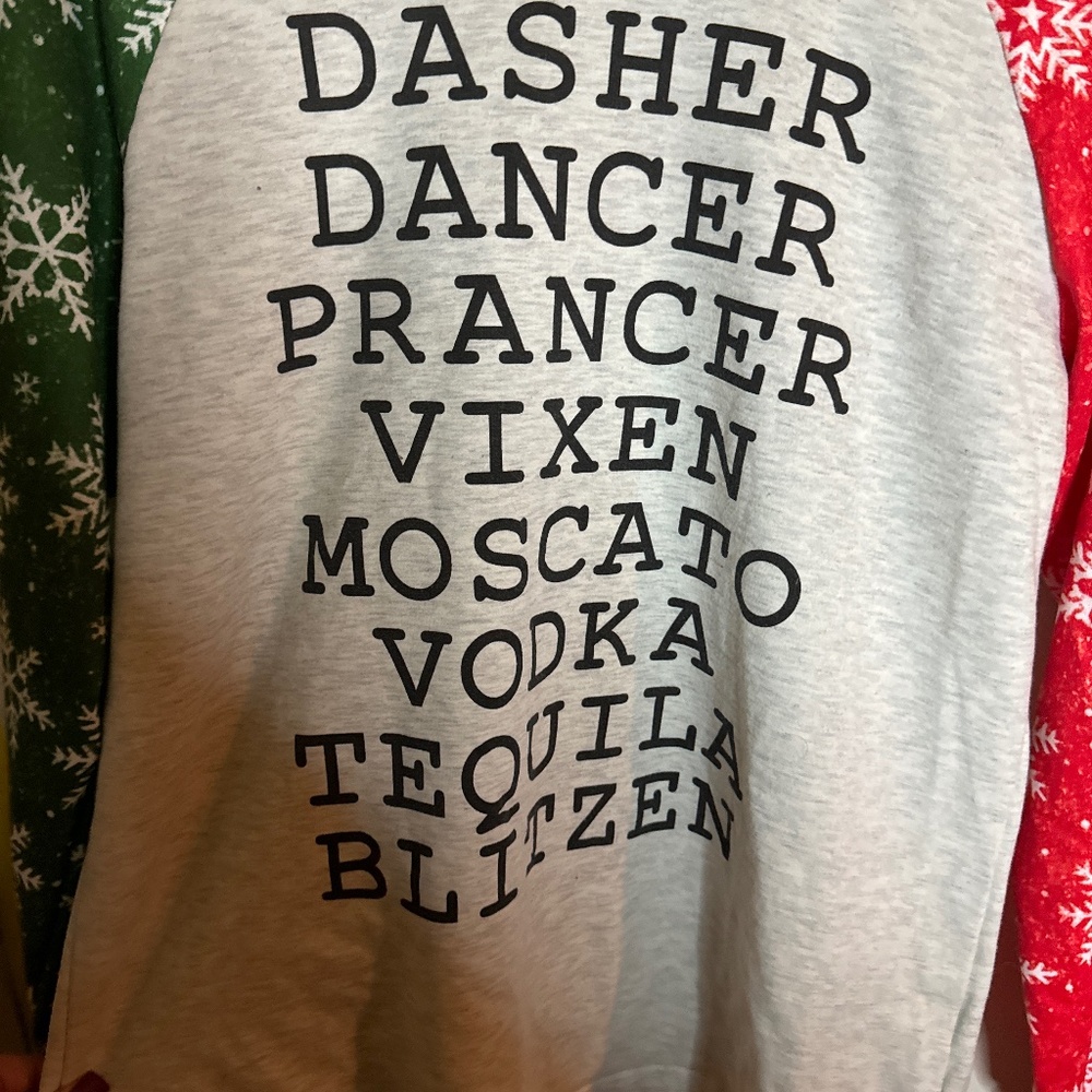 Holiday Long Sleeve Graphic Tshirt